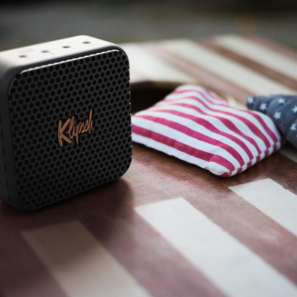 Klipsch Austin Ultra Portable Bluetooth Speaker in Black, , large