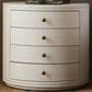 Four Hands Amelia 4-Drawer Nightstand in Ivory Painted, , large