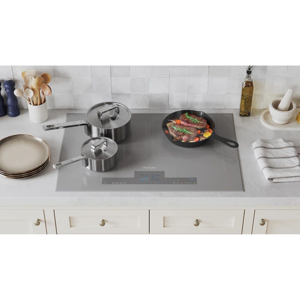 Thermador Liberty 30" Smart Induction Cooktop in Titanium Gray, , large