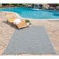 Momeni Como COM-3 4" x 6" Blue Area Performance Rug, , large
