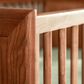 Maxi Cosi Everheart 4-in-1 Convertible Crib in Walnut Ash, , large