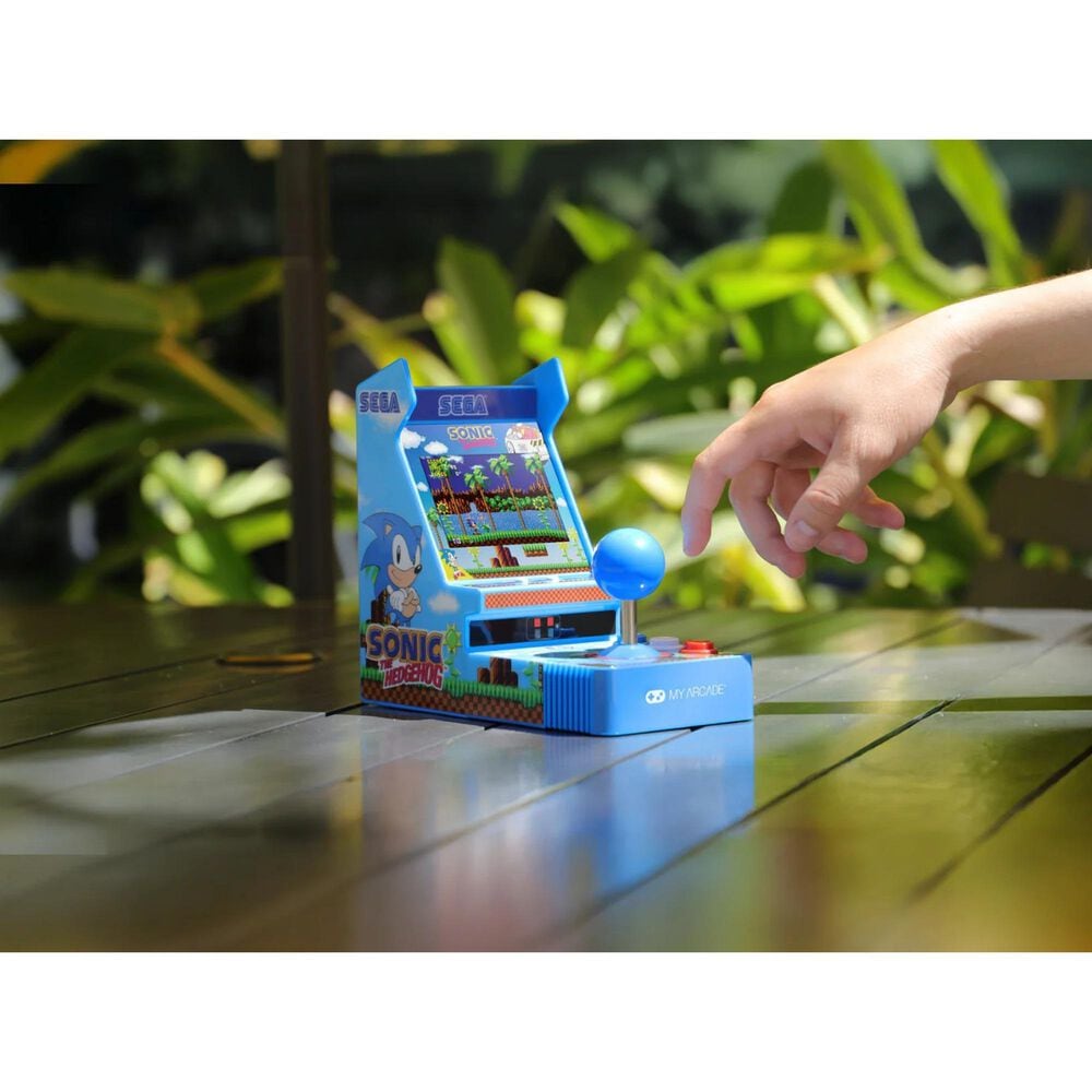 My Arcade Sonic The Hedgehog Joystick Player Portable Retro Arcade in Blue, , large