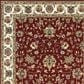 Oriental Weavers Kashan 4929R 7"10" x 10"10" Red Area Rug, , large