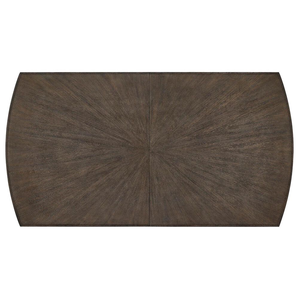 Universal Furniture Montclair Cocoa Dining Table in Medium Brown and Smoked Gold, , large