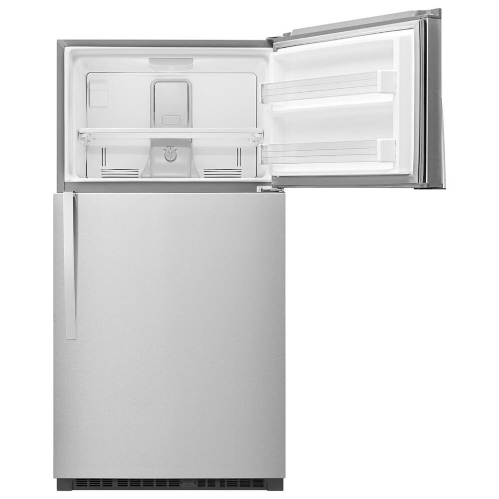 Whirlpool 21 Cu. Ft. 33&quot; Wide Top-Freezer Refrigerator with LED Interior Lighting, , large