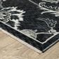 Oriental Weavers Echo ECH05 Blue and Ivory 2"3" x 7"6" Runner, , large
