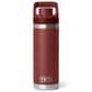 YETI Rambler 18 Oz Water Bottle with Color-Matched Flip Chug Cap in Stag Red, , large