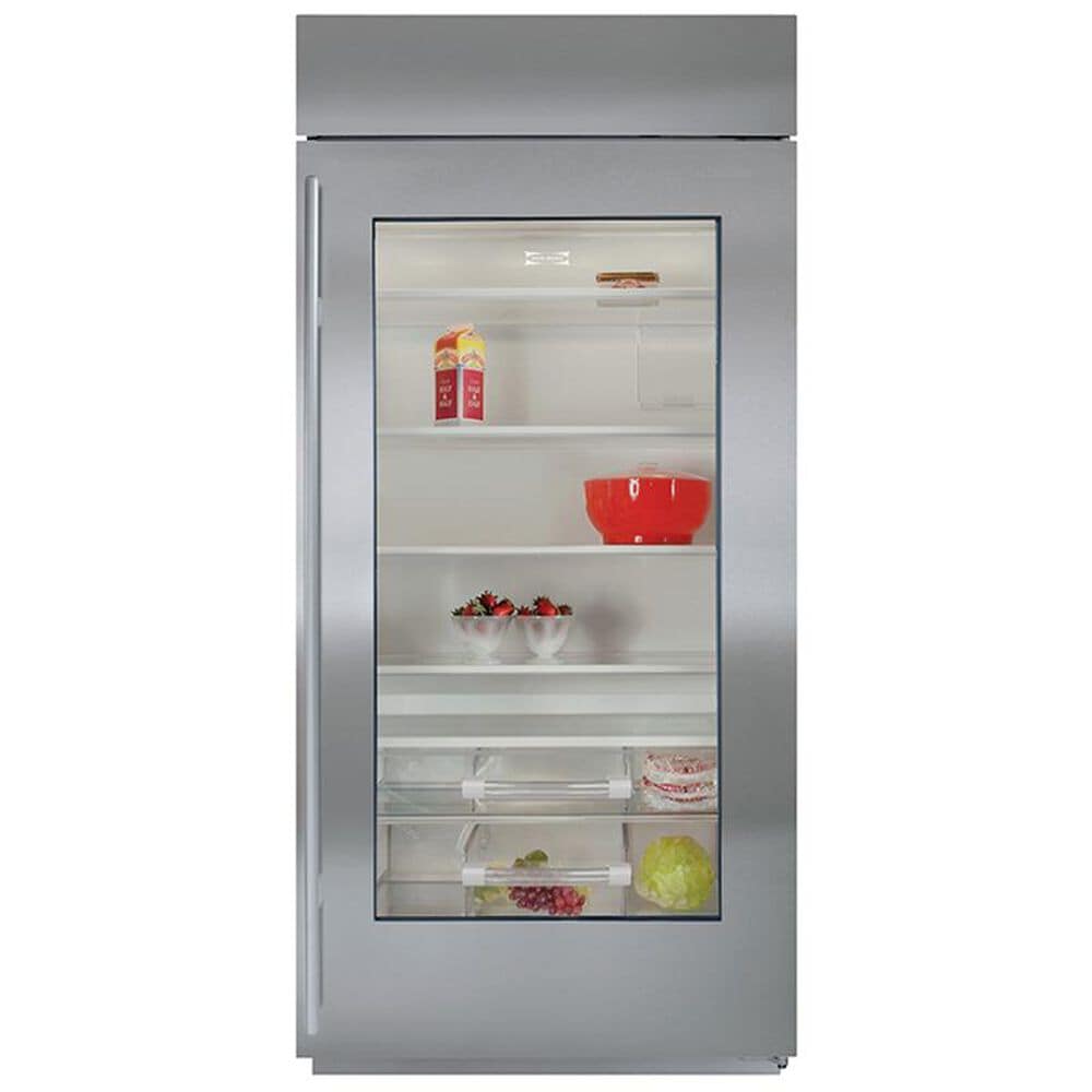 Sub Zero 36" Built In Classic Stainless Steel All Refrigerator, , large