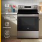 Whirlpool 5.3 Cu. Ft. Freestanding Electric Range in Stainless Steel, , large