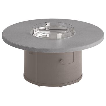 Tropitone Matrix 42" Round Fire Pit in Graphite and Roca, , large
