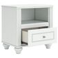 Ashley Kozlani 4-Piece Full Panel Bedroom Set in Matte White, , large