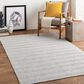 Surya Hickory 5" x 7"6" Light Beige, Gray and Charcoal Area Rug, , large