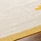Surya Eagean EAG-2437 Mustard and Ivory 6"7" Square Indoor/Outdoor Area Rug, , large