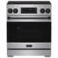 Thor Kitchen Gordon Ramsay 4.8 Cu. Ft. Professional Induction Range with Black Handle Kit in Stainless Steel, , large