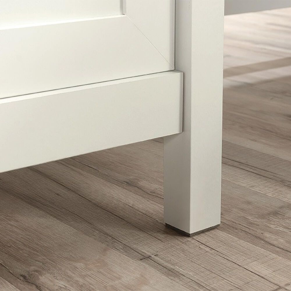 Sauder Cottage Road L-Shaped Desk in White, , large