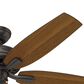 Hunter Newsome 52" Outdoor Ceiling Fan in Premier Bronze, , large