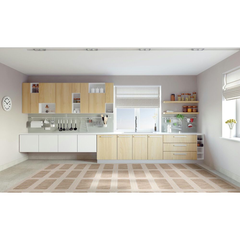 Jaipur Composure Deverell Beige and Tan 12' x 15' Area Rug, , large