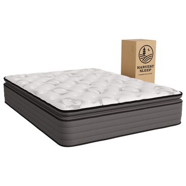 Harvest Sleep Jasmine Plush Pillow Top Queen Mattress in a Box, , large