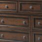 Mayberry Hill Kingston 4-Piece Queen Bedroom Set in Rich Walnut, , large