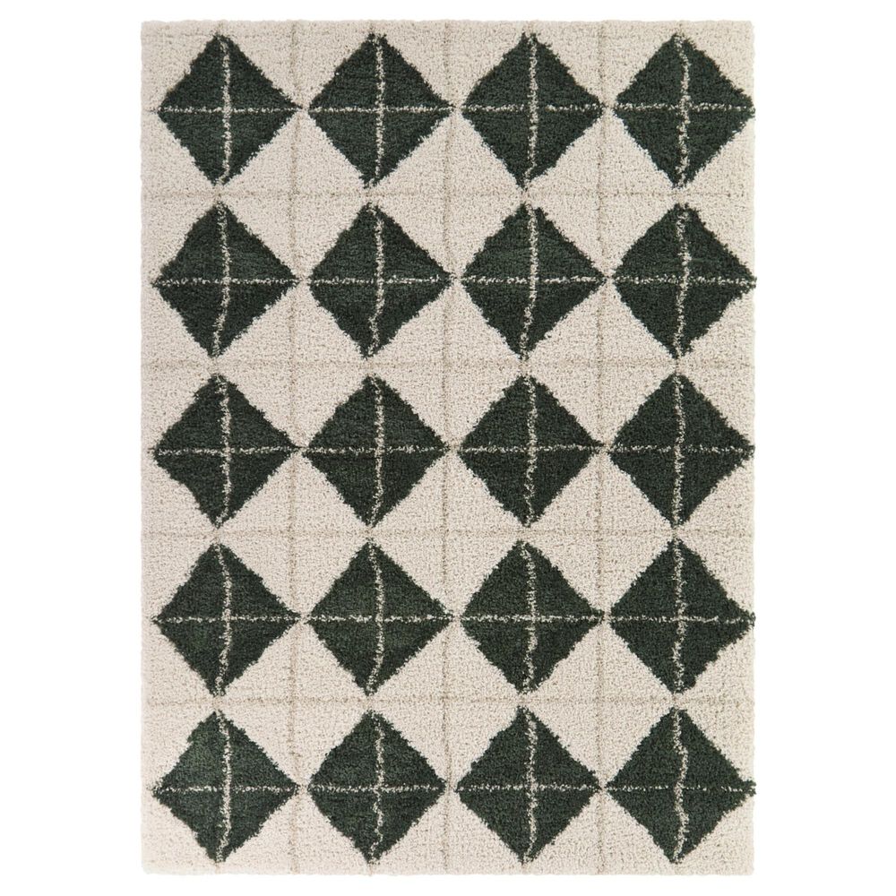 Balta Rugs Stella Quarterman Green 7"10" x 10" Area Rug, , large