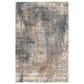 Surya Cardiff CDF-2305 Medium Gray, Light Blue, Mustard, Dark Blue, Dusty Pink and Rust 12" x 15" Area Rug, , large