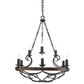 Golden Lighting Madera 9-Light Chandelier in Black, , large