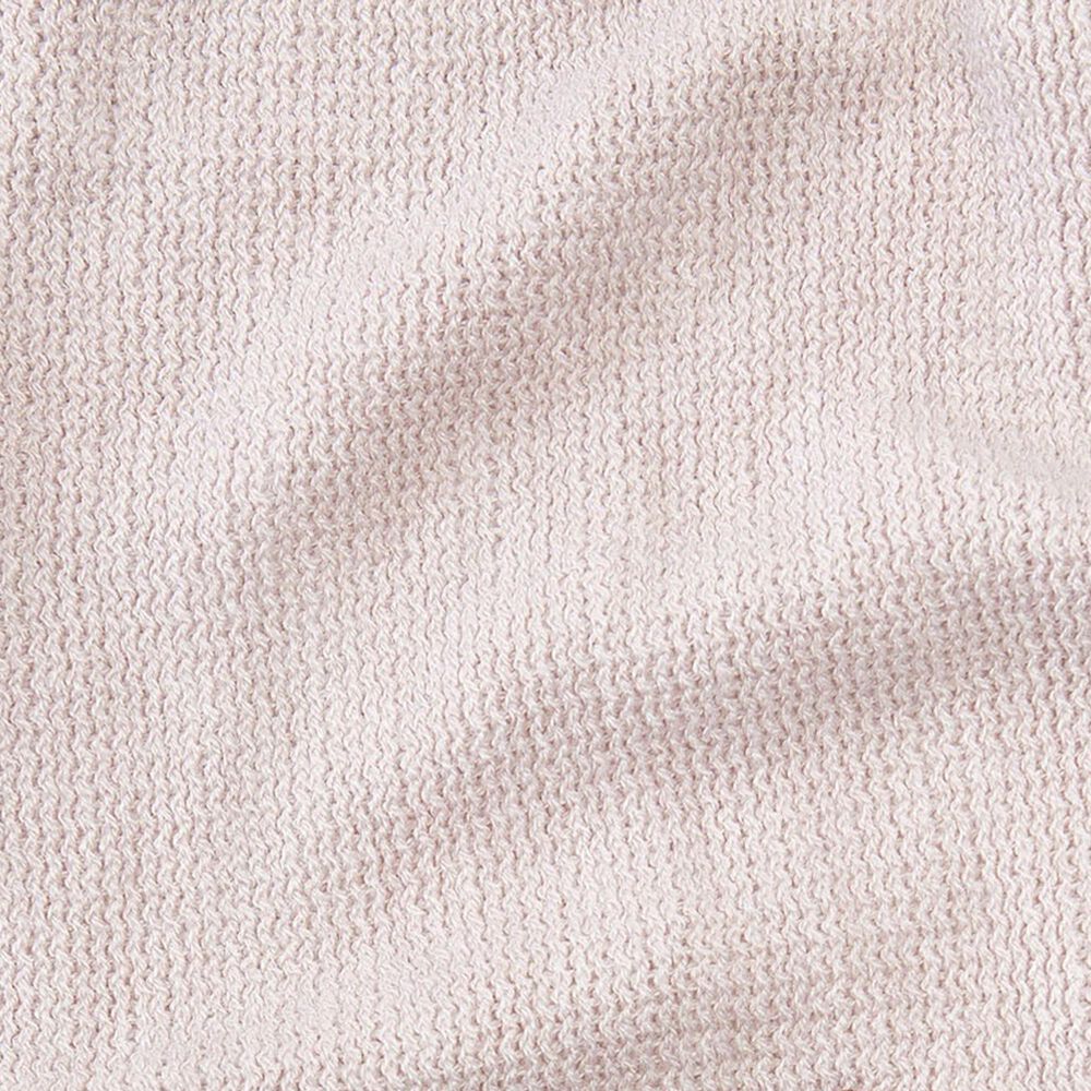 50&quot; x 65&quot; Ombre Frige Knit Throw in Fudge, , large