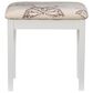 Linon Home Decor Virginia Vanity with Stool in White, , large