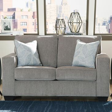 Ashley Altari Loveseat in Alloy, , large