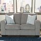 Ashley Altari Loveseat in Alloy, , large