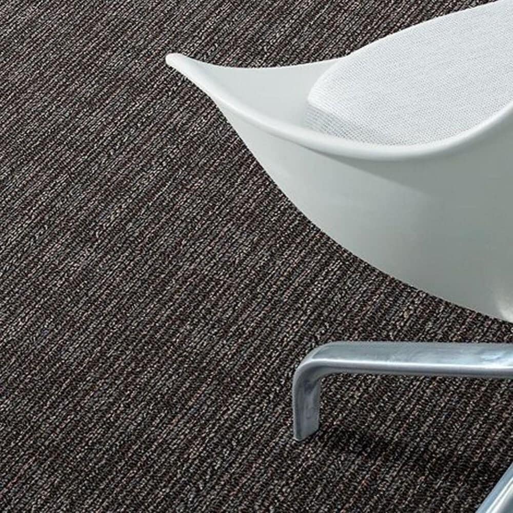 Shaw Mesh Weave 24&quot; x 24&quot; Carpet Tile in Toffee, , large