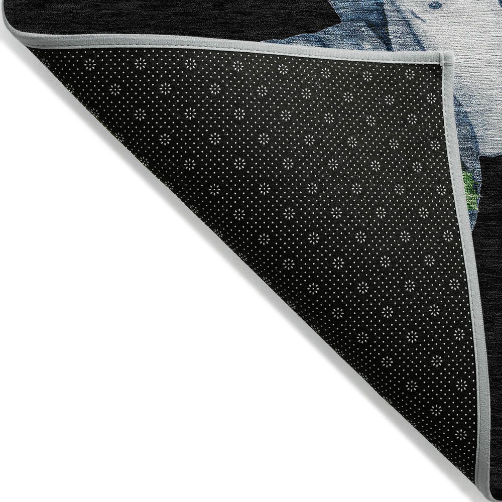 Dalyn Rug Company Wonderland WN34 Black 3&#39; x 5&#39; Area Rug, , large