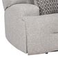 Ashley Acklen Place 5-Piece Power Reversible Reclining Sectional with Console in Pewter, , large