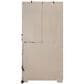 Chapel Hill Modern 5-Shelf Sliding Door Curio with LED in Light Brown, , large