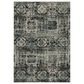 Oriental Weavers Gemini Faded Persian 7"10" x 10"10" Charcoal Area Rug, , large