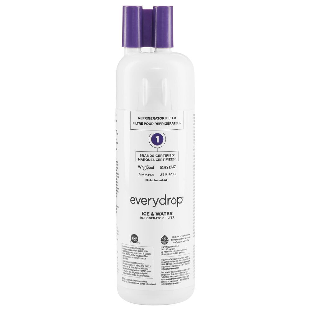 Whirlpool EveryDrop Water Filter 1 and FreshFlow Air Filter for Refrigerator, , large