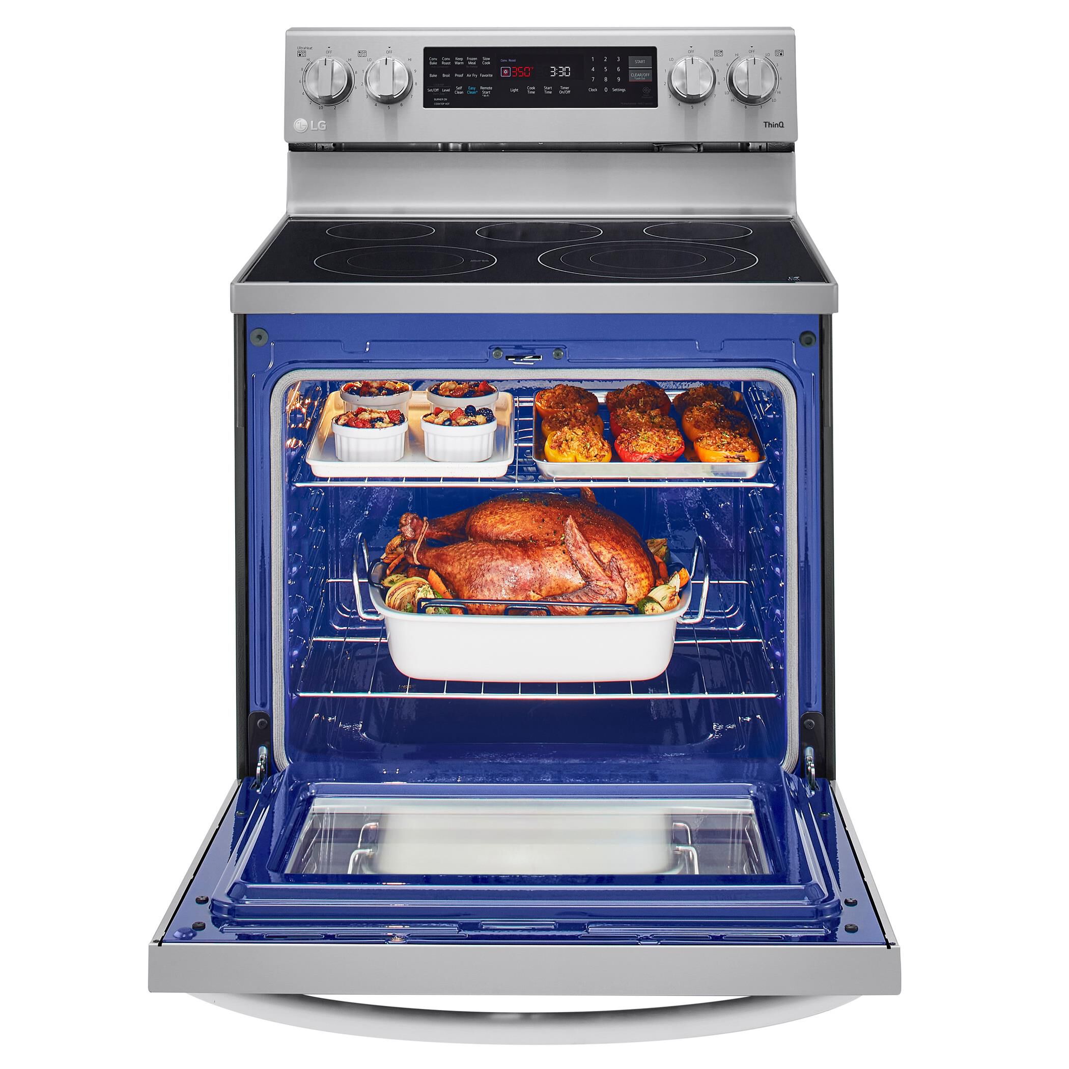 Lg thinq electric shop range