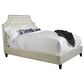 Simeon Collection Jasmine Queen Upholstered Bed in Champagne, , large
