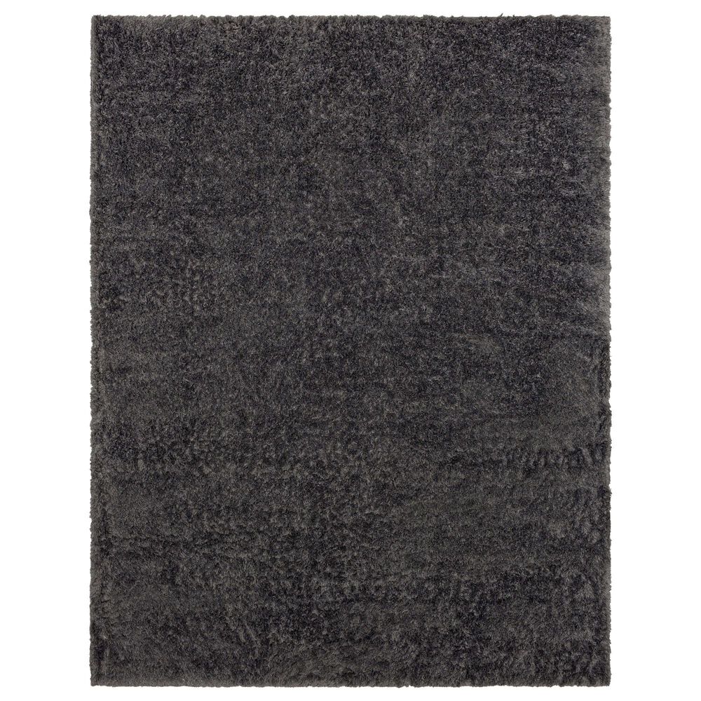 Karastan Billow Shag 5"3" x 8" Granite Peak Area Rug, , large