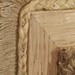Maple and Jade 36" x 26" Wall Mirror with Frayed Edges in Brown, , large
