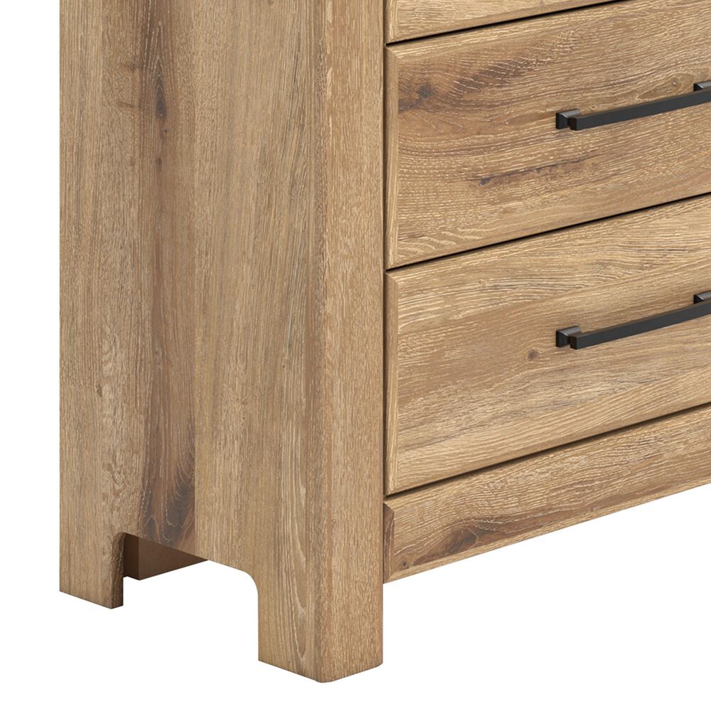 Ashley Makidern 5 Drawer Chest in Natural Brown, , large