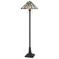 Cal Lighting Tiffany Floor Lamp with Pull Chain Switch in Dark Bronze, , large