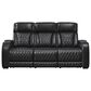 Ashley Boyington 2-Piece Power Reclining Sofa and Recliner in Black, , large
