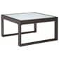 Ashley Beachloft 6-Piece Outdoor Sectional with Table in Gray, , large