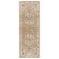 Surya Reina Tan, Light Gray, Medium Gray, Cream, Light Brown, Denim, Rust and Mustard 2"7" x 7"3" Runner, , large