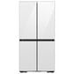 Samsung 22.8 Cu. Ft. Counter Depth 4-Door French Door Refrigerator in White Glass, , large