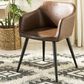 Safavieh Adalena Accent Chair in Brown, , large