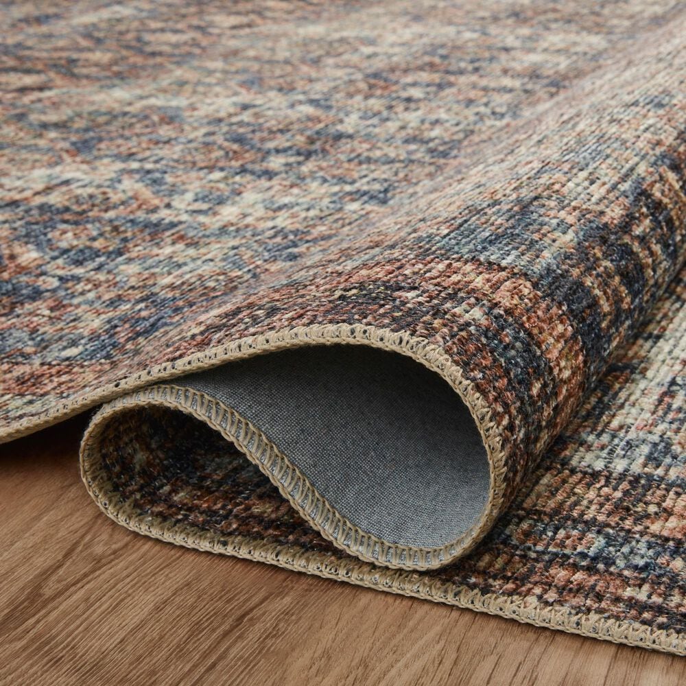Amber Lewis x Loloi Billie 2&#39; x 5&#39; Ocean and Brick Runner, , large