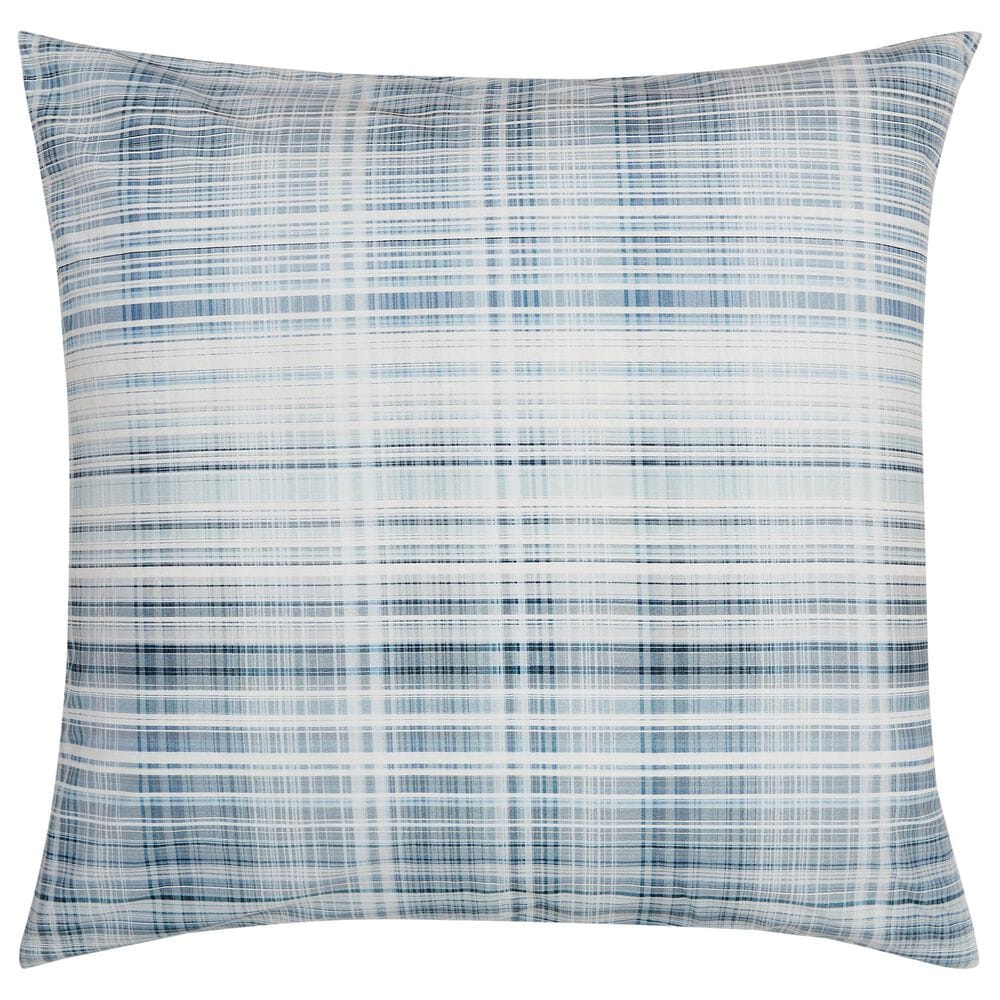 J. Queen New York Pascal 26" Square Euro Pillow Sham in Blue, , large