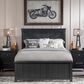 Legacy Classic Flatiron 4-Piece Full Trundle Bedroom Set in Midnight, , large